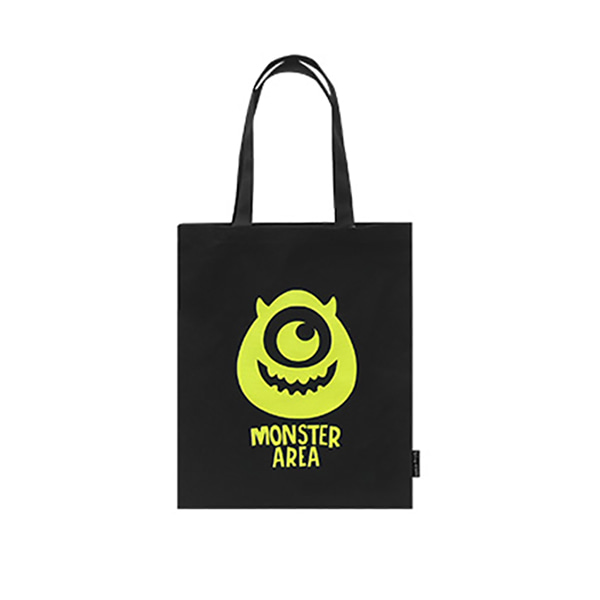 Pixar Monster Eco bag - H (Black)_F