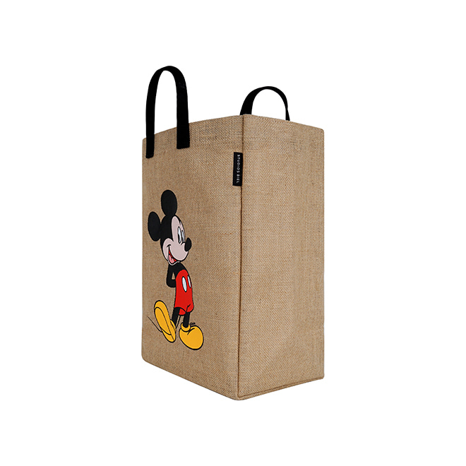 Mickey Shopper Bag(Black)_F